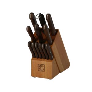 KNIFE SET 13PCS CUTLERY/STEAK W/BLOCK KNIFE SET 13PCS CUTLERY/STEAK W/BLOCK